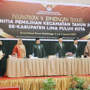 Bupati Safaruddin Sampaikan Pesan Kepada 65 PPK Yang Baru Dilantik