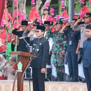 Bupati Safaruddin Pimpin Upacara Peringatan Hari Amal Bakti ke-77 Kementerian Agama