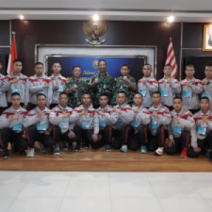 Pangkalan TNI AL Palembang Berangkatkan 20 Calon Tamtama Prajurit Karir Hasil Seleksi Panda Palembang
