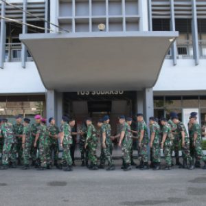 Keluarga Besar Pangkalan TNI AL Palembang Gelar Halal Bihalal Idul Fitri 1444H/ 2023