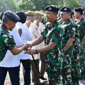 Lanal Sabang Gelar Apel Khusus dan Halal Bihalal Idul Fitri 1444 H/2023 M