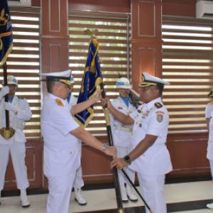 Panglima Kolinlamil Pimpin Serah Terima dan Pengukuhan Jabatan Strategis di Lingkungan Kolinlamil 