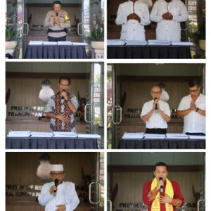 Do’a Lintas Agama Di Polres Tabanan Untuk Kamseltibcar Lantas