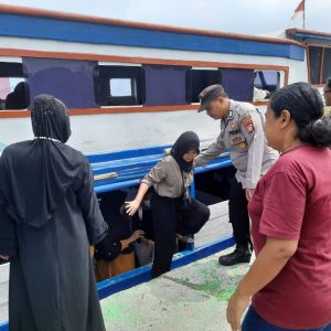 Polsek Kepulauan Seribu Rutin Menggelar Pengamanan Dermaga