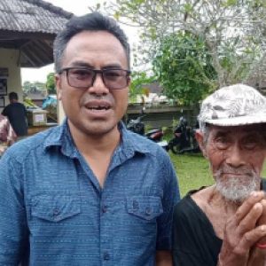 Peberkel Desa Kukuh I Made Sugianto Apresiasi Bantuan Sembako Polres Tabanan