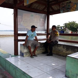 Aipda Sidik Sambung Silahturahmi Warga dengan Giat Sambang