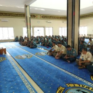 Tingkatkan Iman dan Taqwa, Prajurit dan PNS Lantamal I Laksanakan Kauseri Agama