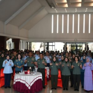 Korps Wanita TNI Se-Wilayah Bandung Gelar Syukuran dan Apel Bersama Tahun 2023