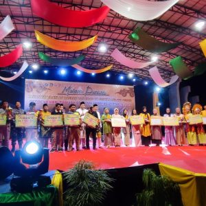 Danlanal Bintan Hadiri Malam Puncak Pekan Kebudayaan Daerah Sampena Hari Marwah Provinsi Kepri Ke-21 Tahun 2023