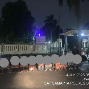 Sat Samapta Polres Bogor Polda Jabar Berhasil Mengamankan Tawuran Remaja Dan Gangstar