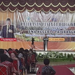 Sebanyak 430 Siswa – Siswi SMA Negeri 1 Tajur Halang Kelas XII, Tahun Ajaran 2022/2023 Diwisuda