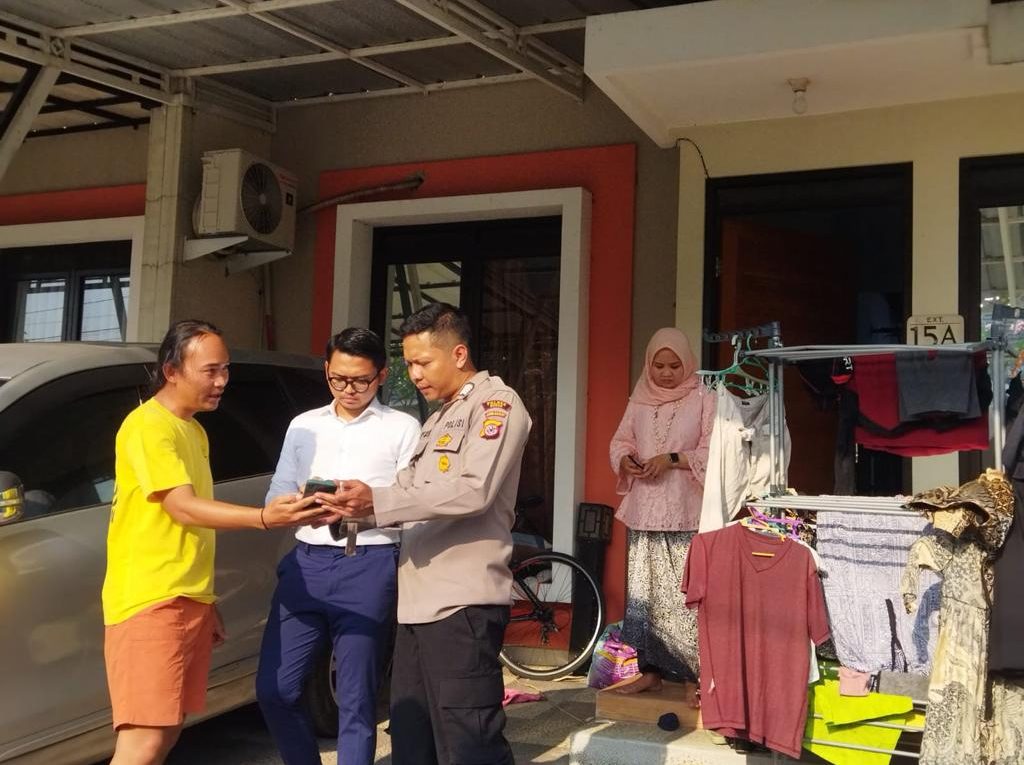 Polsek Ciomas Polres Bogor Dalami Aksi Kawanan Pencuri Yang Bobol Rumah Warga