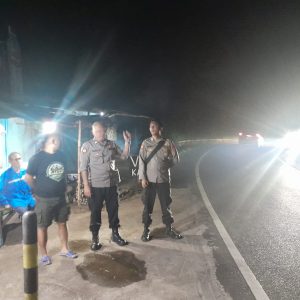 Polsek Cisarua Polres Bogor Gelar Olah TKP Lahan Kosong Yang Terbakar