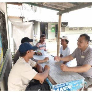 Polsek Dramaga Lakukan Sambang Terhadap Warga Desa Ciherang Mengenai TPPO