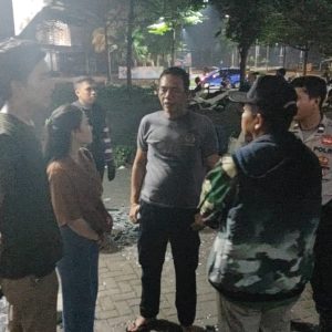 Polsek Cileungsi Gelar Olah TKP Terkait Aksi Pengeroyokan Orang Tidak Dikenal