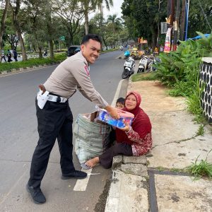 Bhqkti Sosial di Gelar Sat Lantas Polres Bogor Dalam Rangka Hari Bhayangkara Ke – 77 Tahun 2023