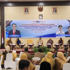 Dirjen Otda Kunjungi Kota Randang, Evaluasi Kinerja Pemerintah Daerah