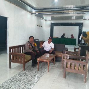 Tingkatkan Kewaspadaan Terkait TPPO Bhabinkamtibmas WIilayah Terus Lakukan Mapping