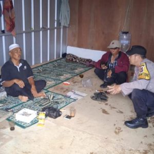 Sambangi Warga Binaan BhabinkamtibmasTerus Lakukan Himbauan Kamtibmas dan Pencegahan Terkait TPPO