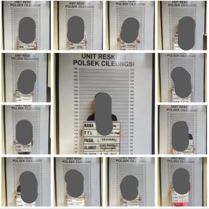 Pihak Kepolisian Polsek Cileungsi Berhasil Amankan 13 Anak Yang Hendak Gelar Aksi Tawuran