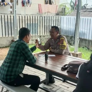 Bhabinkamtibmas Lakukan Monitoring Tempat Wisata Cimory C.4 Wilayah Megamendung