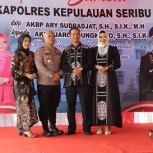 Polres Kepulauan Seribu Gelar Acara Pisah Sambut Kapolres: Kedepan, Jadikan Silahturahmi dan Kerjasama sebagai Prioritas