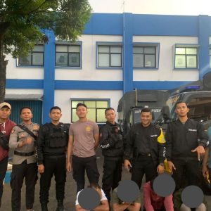 Gelar Patroli Malam, Polres Bogor Amankan 4 Orang Remaja Yang Hendak Gelar Aksi Tawuran Antar Gengster