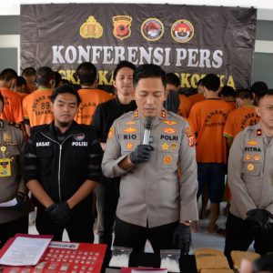 Ungkap Jaringan Peredaran Narkotika, Polres Bogor Amankan Barang Bukti Ganja Seberat 6,03 KG dan Berbagai Jenis Narkotika