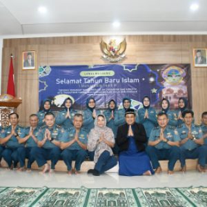 Peringatan Tahun Baru Islam 1 Muharram 1445 H di Lanal Bandung