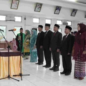 Bupati Safaruddin Lantik Dan Ambil Sumpah 59 Pejabat Di Sejumlah Unit Kerja