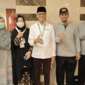 Bupati Safaruddin Motivasi CJH Kloter V Embarkasi Padang.