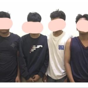 Polsek Citeureup Berhasil Amankan Para Gangster Wilayah Hukum Citeureup Yang Meresahkan Viral Tertangkap Video CCTV