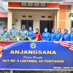 Wadan Lantamal XII Bersama Korcab XII DJA I Anjangsana ke Warakawuri