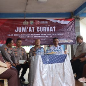 Kapolres Kepulauan Seribu Mendatangi SMKN 61 Pulau Tidung untuk Giat Jumat Curhat dan Memperkuat Hubungan dengan Masyarakat