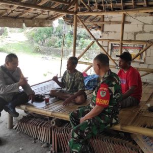 Sinergitas TNI Polri Wilayah Hukum Polsek Klapanunggal Giat Dialogis Dan Mapping Terkait Pencegahan TPPO
