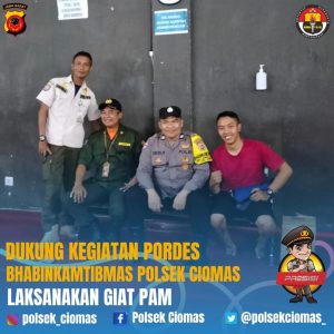 Silahturahmi Dan Dialogis Bhabinkamtibmas Wilayah Hukum Polsek Ciomas Kepada Warga Binaan Wujud Sinergi Dalam Menjaga Kamtibmas
