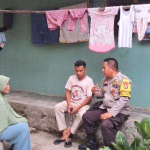 Sampaikan Himbauam Kamtibmas Wujud Sinergi Warga Binaan Dengan Bhabinkamtibmas Di Wilayah Hukum Polsek Ciampea