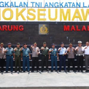 Sambut HUT Ke-78 Kemerdekaan RI Tahun 2023, Pimpinan TNI/Polri Wilayah Lhokseumawe dan Aceh Utara Laksanakan Rapat Koordinasi