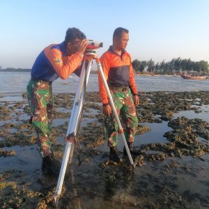 Pushidrosal Dukung Satran Koarmada) II Deteksi Ranjau di Perairan Tuban 