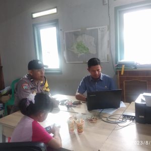 Bhabinkamtibmas Wilayah Hukum Polsek Caringin Lakukan Monitoring Dan Pengecekan Terkait TPPO Sebagai Pencegah