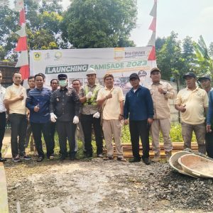Desa Cijayanti Lounching Samisade Tahun Anggara 2023. Bangun Betonisasi Jalan