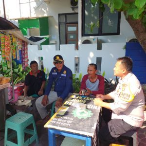 Bripka Marwansyah, Bhabinkamtibmas Pulau Pramuka, Tingkatkan Silaturahmi dan Himbauan Kamtibmas kepada Warga