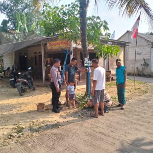 Ajak Warga Binaan Bhabinkamtibmas Wilayah Hukum Polsek Cileungsi Laksanakan Mapping Wilayah dan Berikan Himbaun Kambtibmas