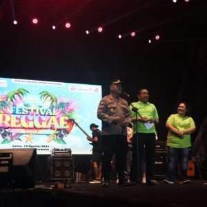 Kapolres Kepulauan Seribu Himbau Kamtibmas dan Ajak Pihak Keamanan Festival Reggae Bersikap Humanis