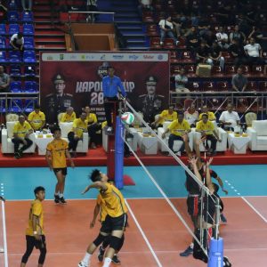 Tim DKI jaya Lolos Babak 8 Besar Turnamen Bola Voli Kapolri Cup 2023, PMJ Sukses Sebagai Tuan Rumah 16 Besar 