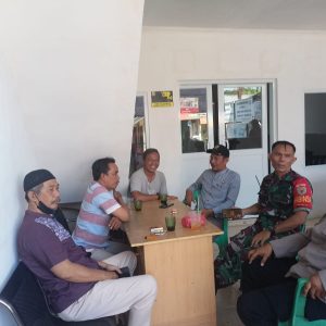 Sinergi TNI – Polri Wilayah Hukum Polsek Citeureup lakukan Pengamanan Turnamen Sepakbola Kades Cup dan dialogis terkait kamtibmas kepada wasyarakat binaan