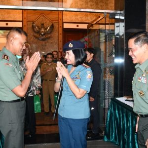 Komandan Lanal Bandung Hadiri Acara Lepas Sambut Pangdam lll/Siliwangi