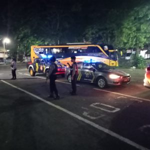 Cegah Kriminalitas Malam Hari, Polres Tabanan Intensifkan Patroli Blue Light