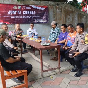 Kapolres Kepulauan Seribu Gelar “Jumat Curhat” untuk Meningkatkan Keamanan dan Kondusifitas Pulau Tidung