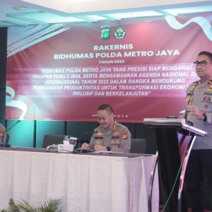 Rakernis Bidhumas Polda Metro Jaya 2023: Siap Kawal Pemilu Damai 2024